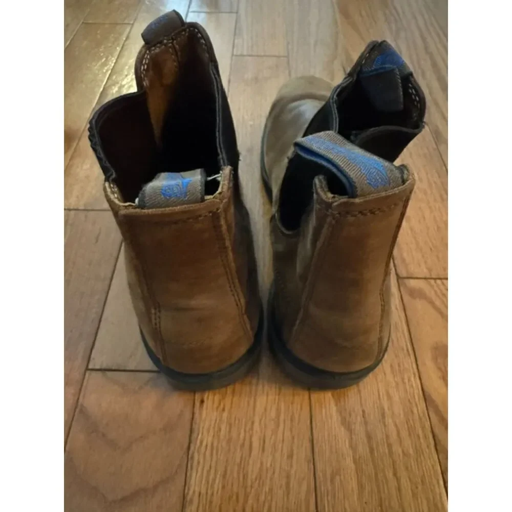 Men's Blundstone Rustic Brown Water-resistant Chelsea Boots, Size 11